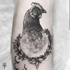 Pin By Angel Muiri On Things I Like Chicken Tattoo Tattoos Animal Tattoo