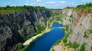 Czech Republic Velka Amerika Near Morina Village Grand Canyon Tschechien Urlaub