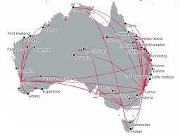 Virgin Australia Route Map Virgin Australia To Operate A New Route From Sydney To Tamworth | World  Airline News