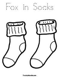 Striped Socks Template Color Google Search Dr Seuss Coloring Pages Dr Seuss Crafts Seuss Crafts