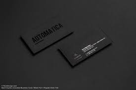 Get black personalized business cards or make your own from scratch! Black Business Cards