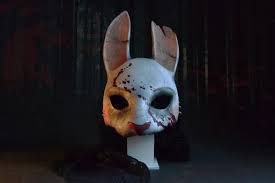 dead by daylight huntress mask wearable halloween costume etsy huntress dead bunny cat halloween makeup
