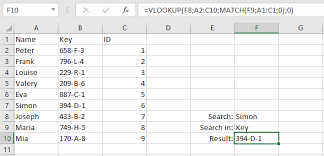 Excel Match Function How To Easily Use Excel Match Ionos