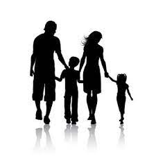 Silhouette Of A Family Family Clipart Vector Family Png And Vector With Transparent Background For Free Download Silhouette Family Silhouette Images Silhouette