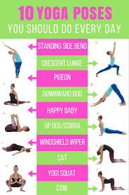 10 Yoga Poses To Add To Your Daily Routine Easy Yoga Workouts Yoga Poses Exercise