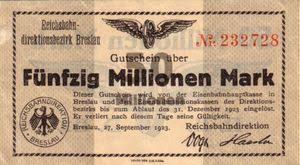This document is for a development version of ceph. Banknote 50 Millionen Mark Germany Rbd Breslau Railroad Office Wor P S1136 Kel 603c 1 Mug 003 06
