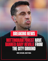 BREAKING: Gary Neville BANNED by Premier League club 🚨