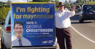 In his statement, george christensen said he believed creating change on many. George Christensen Vows To Protect Every Australian S Right To Mayonnaise The Betoota Advocate