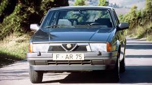Image result for Navy Blue 1985 Alfa-Romeo