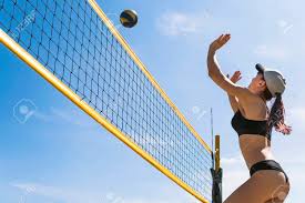 Волейбол / volleyball запись закреплена. Summer Vacation Sport And People Concept Young Woman With Ball Playing Volleyball On Beach Beach Volley Ball Match Outdoor Sports Activities Vacation Fun Time Stock Photo Picture And Royalty Free Image Image
