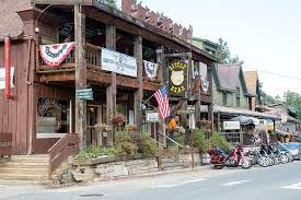 Little Bear Saloon In Downtown Evergreen Colorado Street View