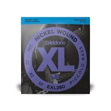 exl280 nickel wound piccolo bass guitar strings daddario