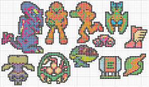 Return of samus (1991) on the nintendo game boy. Metroid Nes Sprites Sprite Stitch Wiki Fandom