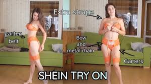 SHEIN TRY ON UNDERWEAR Starts At 1:57 - YTboob