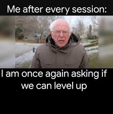 Dnd Memes On Twitter Level Up Dungeonsanddragons Rpg Dndmemes Character Adventure Meme Cleric