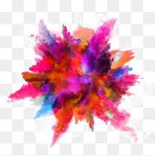 Decoracion Star La Nieve Invierno Antecedentes Color Powder Holi Colors Dust Explosion