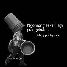 Gua Kagetin Mampus Lu Cartoon Jokes Lelucon Lucu Meme Lucu