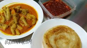 Sudah lah roti canai itu lembut dan sedap, kuah dhal dia pun sedap juga. Ddhn Roti Canai Segera Jenama Lazat Cicah Kari Kaki Ayam