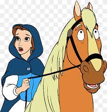 Belle Beauty And The Beast Chip Others Horse Mammal Child Png Pngwing