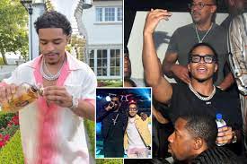 Source claimed that Diddy's son rents house and throws 200 person parties;  lawyer said, "He did nothing wrong"