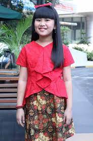 Buset dah.12 tahun tapi tampangnya udah okeh. Model Baju Batik Anak Perempuan Umur 8 Tahun Seven Kids Official