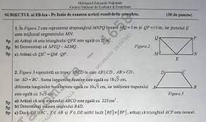 Timpul de lucru efectiv este 2 ore. Subiecte Simulare MatematicÄƒ Clasa A Vii A Subiectele GrilÄƒ È™i Au FÄƒcut ApariÈ›ia In CerinÈ›ele De Examen Edupedu Ro