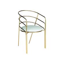 Demille Indoor Outdoor Yellow Zinc Plated Stainless Steel Dining Chair By Laun Steel Dining Chair Lounge Chair Outdoor Fabric Dining Room Chairs