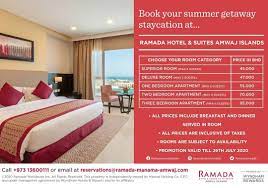 In addition, it is known for being one of the hotel chains owned and operated by wyndham hotels and resorts. Staying With Us Is Ramada Hotel And Suites Amwaj Islands Facebook