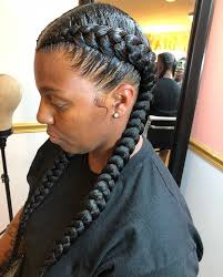 African Hair Braiding Big Feed In Braids For Natural Hair Braids For Short Hair Hair Styles Braided Hairstyles