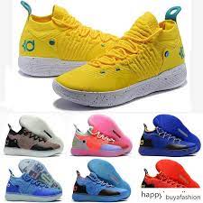 شراء 2019 مصمم أحذية KD 11 أحذية الأطفال كرة السلة رجالي كيفن دورانت 11S  تكبير الاحذية رياضية الأصفر KD EP النخبة منخفضة الرياضة أحذية رياضية رخيص |  التسليم السريع والجودة | Ar.Dhgate