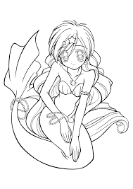 Page 12 Sur 29 Sur Hugolescargot Com Coloriage Manga Coloriage Coloriage Sirene