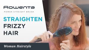 Recommended top 8 hair dryer for frizzy hair reviews. How To Straighten Your Frizzy Hair Power Straight Brush Rowenta Youtube