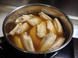 drunken chiken wings uses mei kuei lu chiew chinese rose cooking wine let the wings sit in the wine overnig drunken chicken rose wine recipes cooking wine