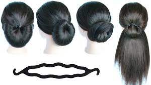 5 Quick Simple Hairstyles With Using Bun Maker Cute Hairstyles Hair Style Girl Hairstyle Youtube Easy Hairstyles Hair Bun Maker Cute Hairstyles
