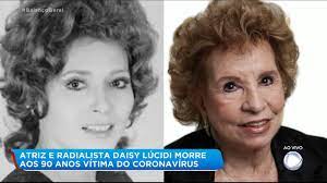 Ela estava internada desde o dia 15 de abril, no. Atriz Daisy Lucidi Morre Aos 90 Anos De Covid 19 No Rio De Janeiro Recordtv R7 Balanco Geral