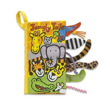 Jellycat Jungly Tails Book Buy On Line At Maison White In 2020 Soft Book Jellycat Book Activities