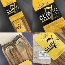 Black diamond hair distribution provides various types of hair extensions made with natural hair of the highest quality that will allow you to change your hair every day. 7 Piece Clip In Black Diamond 100 Remy Human Hair Extensions By Bohym Waba Hair And Beauty Supply