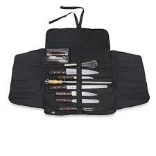Victorinox Swiss Army 7 4012 X8 13 Piece Culinary Set W Washable Canvas Roll Rosewood Handles