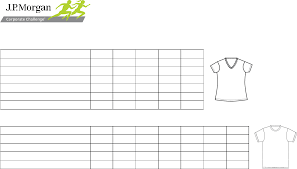 Finisher T Shirt Size Chart J P Morgan Corporate T Shirt