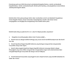 Check spelling or type a new query. Contoh Soal Dan Jawaban Soal Pengetahuan Umum Polri Jawaban Soal