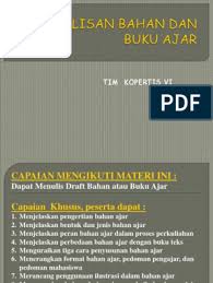 Maybe you would like to learn more about one of these? Perbedaan Bahan Ajar Dan Buku Teks Berbagai Buku