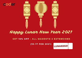 Lunar new year is a traditional holiday period in the far east meaning that factories and offices across china and other countries will be closed. Happy Lunar New Year 2021 15 Off On Magento 2 Extensions