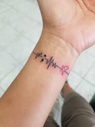 The Most Meaningful Tattoo I Ve Gotte Done My Story Isn T Over Projectsemicolon Meaningful Tattoos Meaningful Wrist Tattoos Tattoos