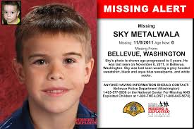 Sky Metalwala Age Now 6 Missing 11 06 2011 Missing From Bellevue Wa Anyone Having Information Should Contact Looking For Someone We The People Word Find