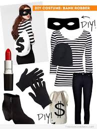 Last Minute Halloween Costume Bank Robber Great Halloween Costumes Halloween Costumes Women Holloween Costume