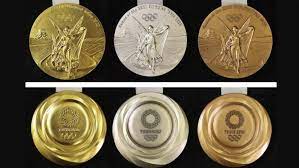 China menyalip tuan rumah jepang untuk menduduki puncak klasemen perolehan medali olimpiade tokyo 2020 hingga kompetisi. Terbuat Dari Limbah Elektronik Ini Wujud Medali Olimpiade Tokyo 2020