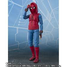 From the strings on his hoodie to his. S H Figuarts Spider Man Homecoming Homemade Suit Spider Man Figure Pre Orders