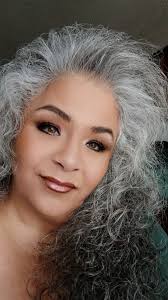 Appreciating beauty in silver hair