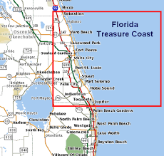 I Miss Florida Florida Treasure Coast Treasure Coast Map Of Florida
