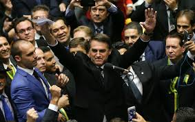 Brazil's leader under intensifying pressure over coronavirus jair bolsonaro president of brazil takes off his protective mask to speak to journalists during a press. Bolsonaro Backs Anti Congress Protest And Opponents Call For Impeachment Young Diplomats